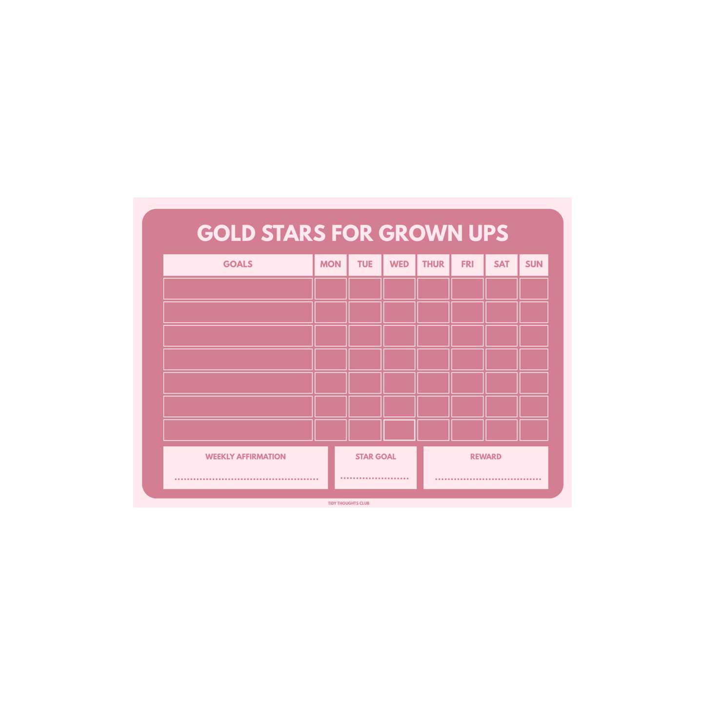 Blush Bloom Bundle | Gold Stars for Grown Ups - Pre Order