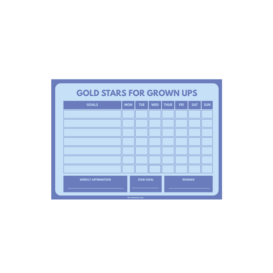 Cloud Blue Bundle | Gold Stars for Grown Ups
